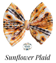 Load image into Gallery viewer, Sunflower Plaid