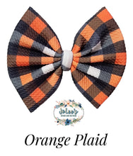 Load image into Gallery viewer, Orange Plaid