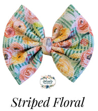 Load image into Gallery viewer, Striped Floral
