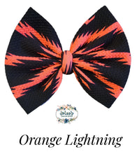 Load image into Gallery viewer, Orange Lightning