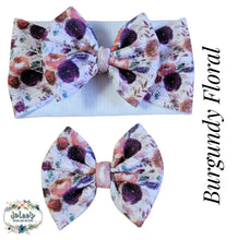 Load image into Gallery viewer, Burgundy Floral