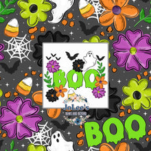 Load image into Gallery viewer, Halloween Floral Boo