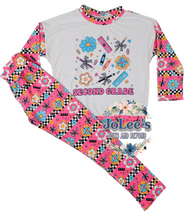 Load image into Gallery viewer, B2S - Pink Checkered Floral