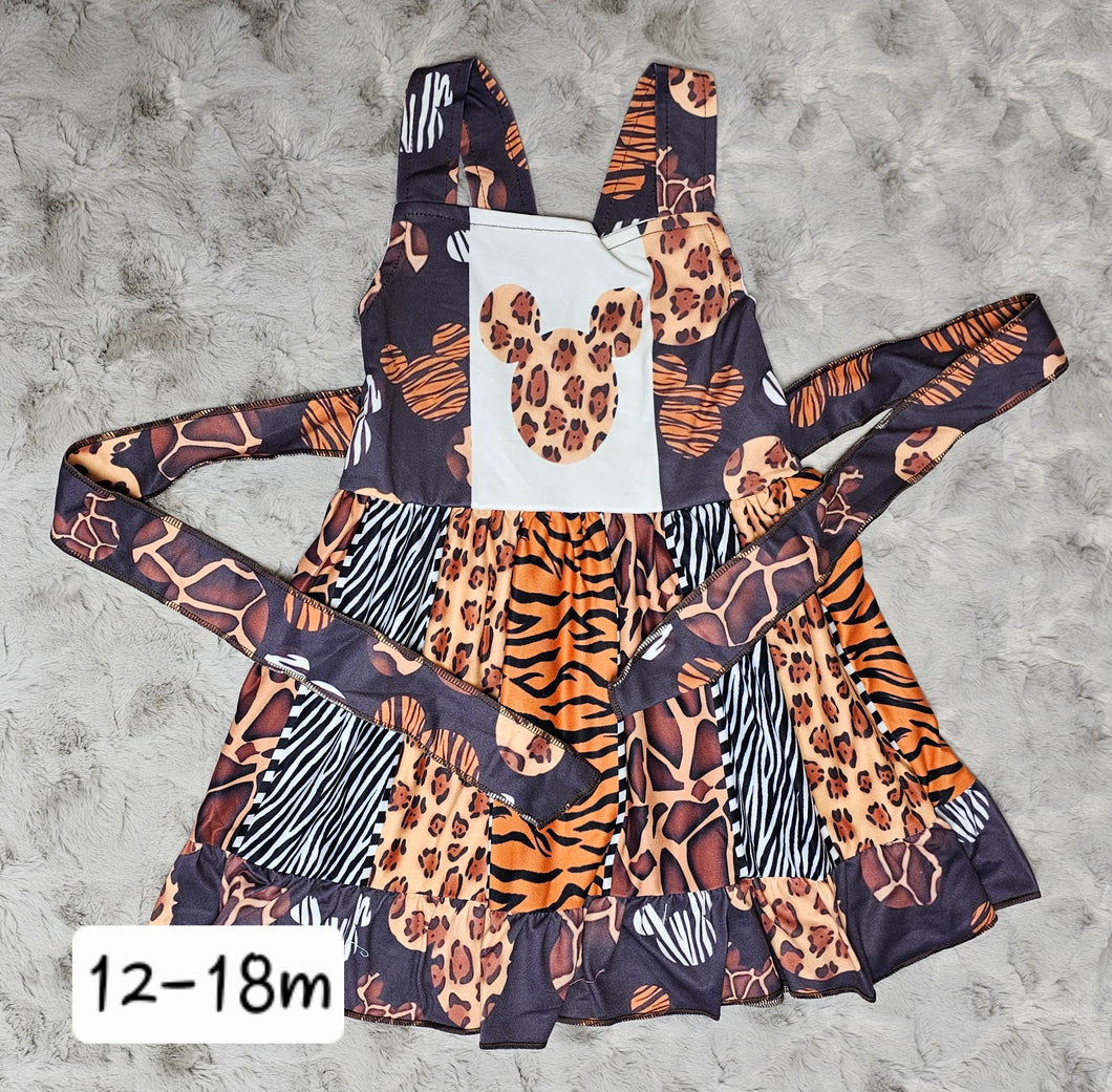 Tank Belted Leopard Dress