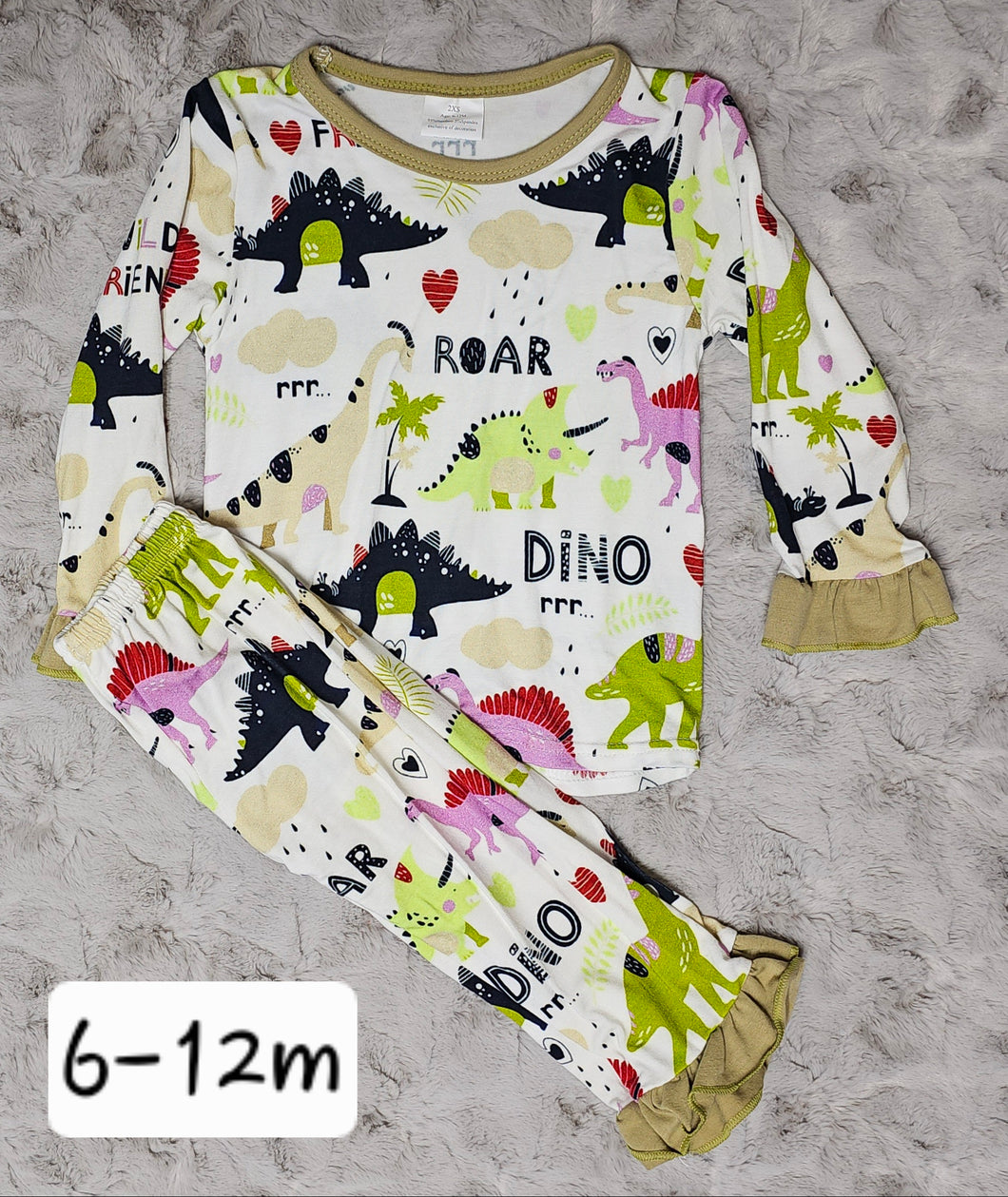 Bamboo Ruffled Long Sleeve PJ Set