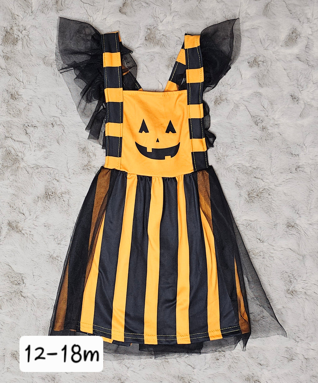 Tank Lace Halloween Striped Dress