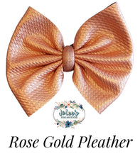 Load image into Gallery viewer, Rose Gold Pleather
