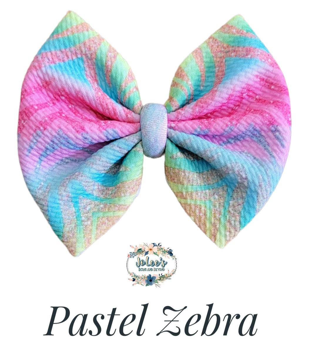 Pastel Zebra