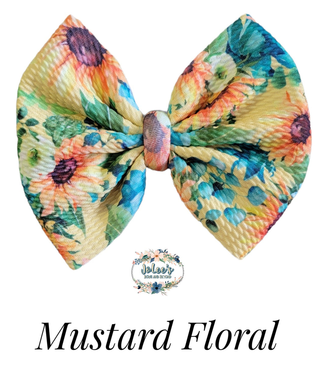 Mustard Floral