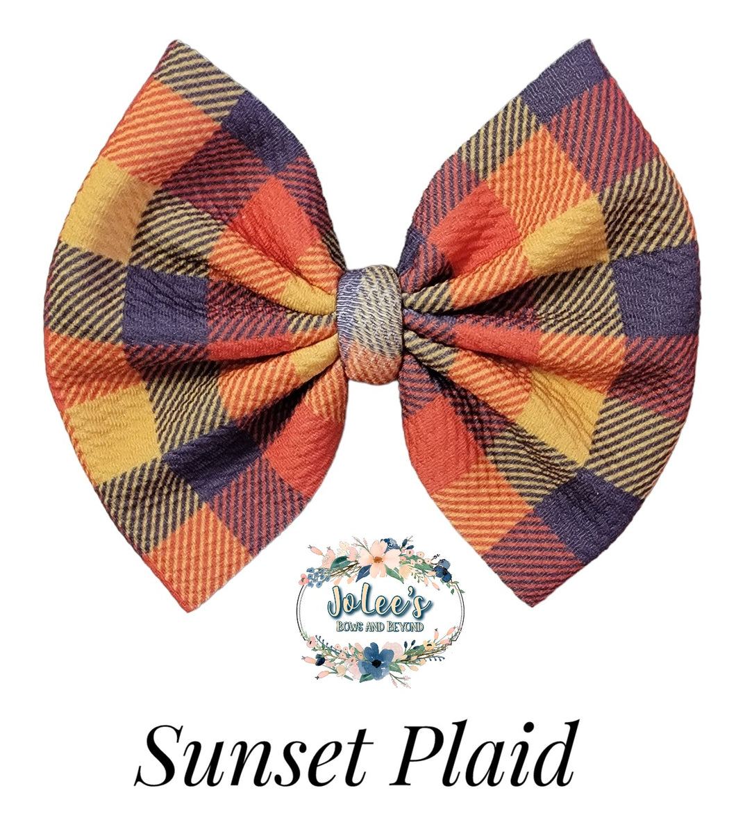 Sunset Plaid