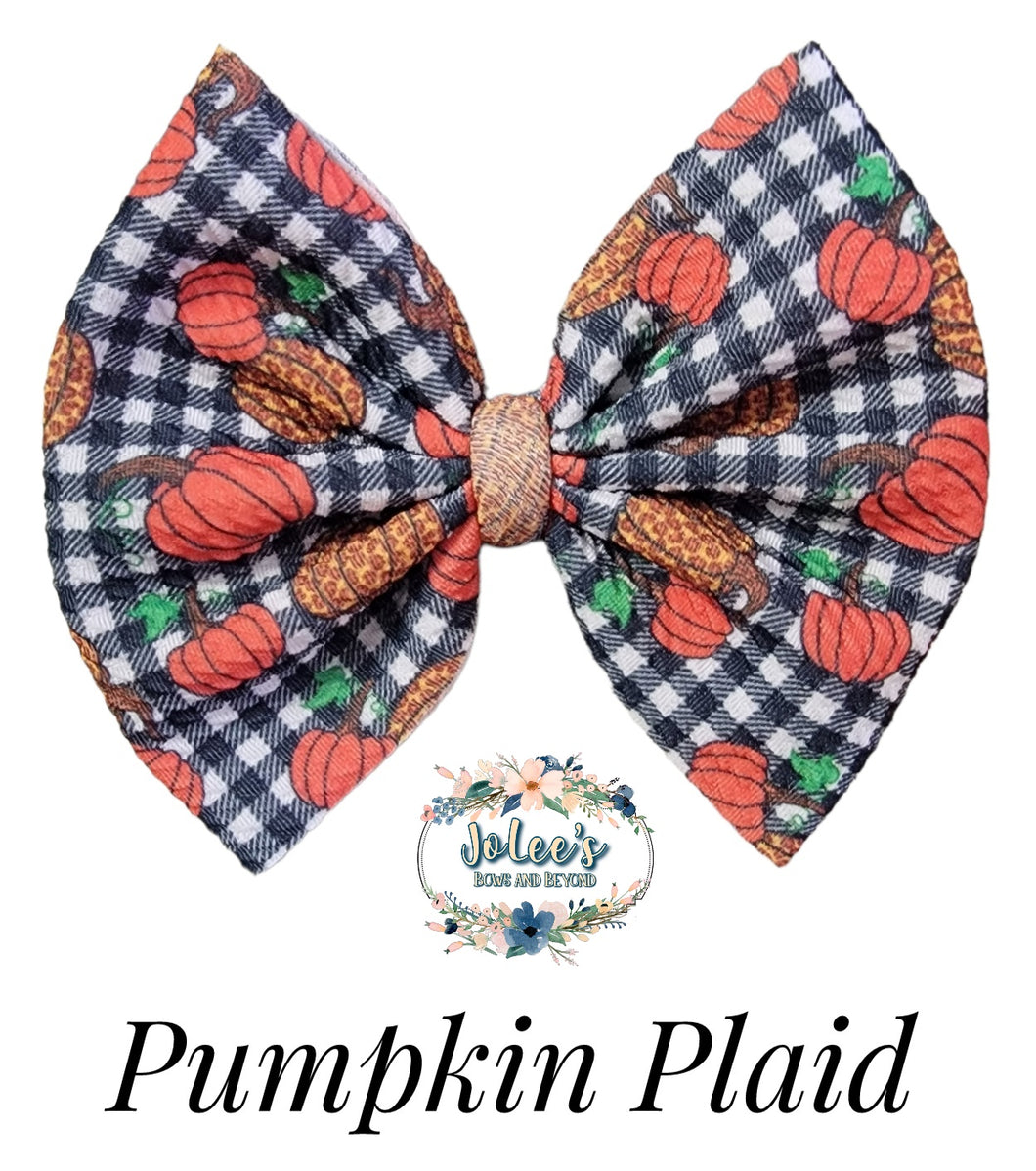 Pumpkin Plaid