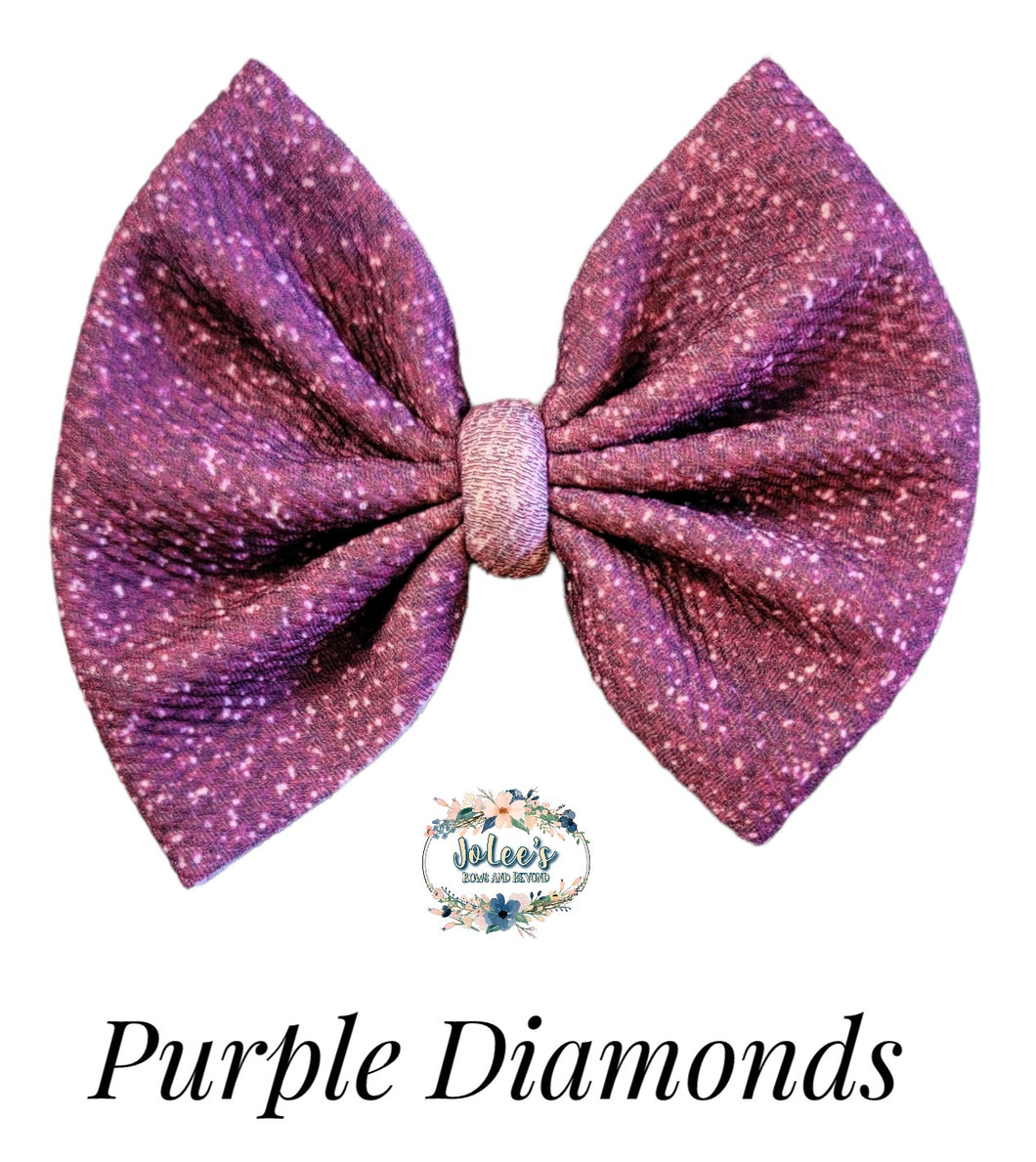 Purple Diamonds