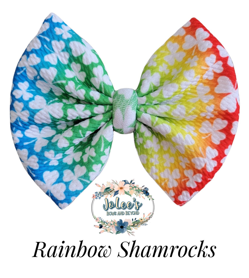 Rainbow Shamrocks