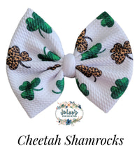 Load image into Gallery viewer, Cheetah Shamrocks
