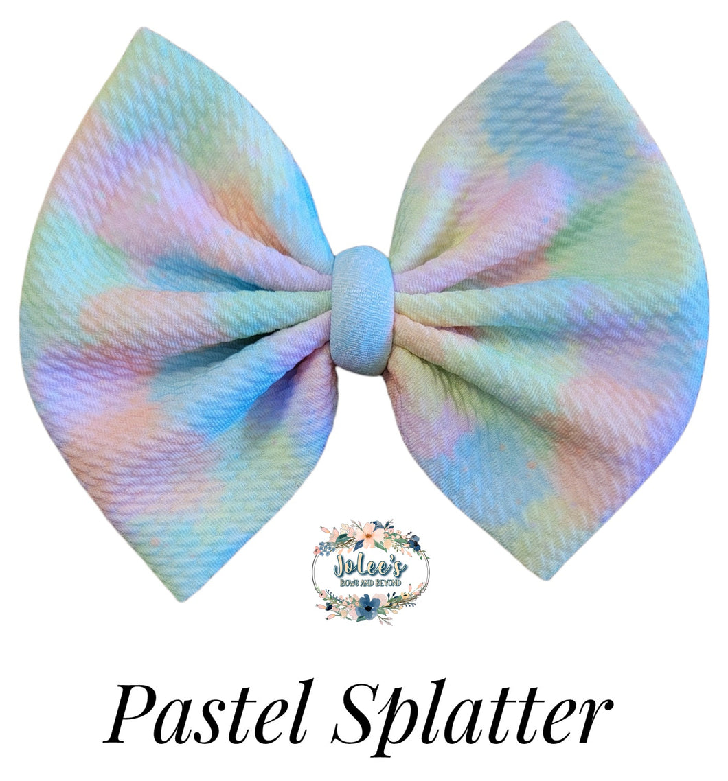 Pastel Splatter