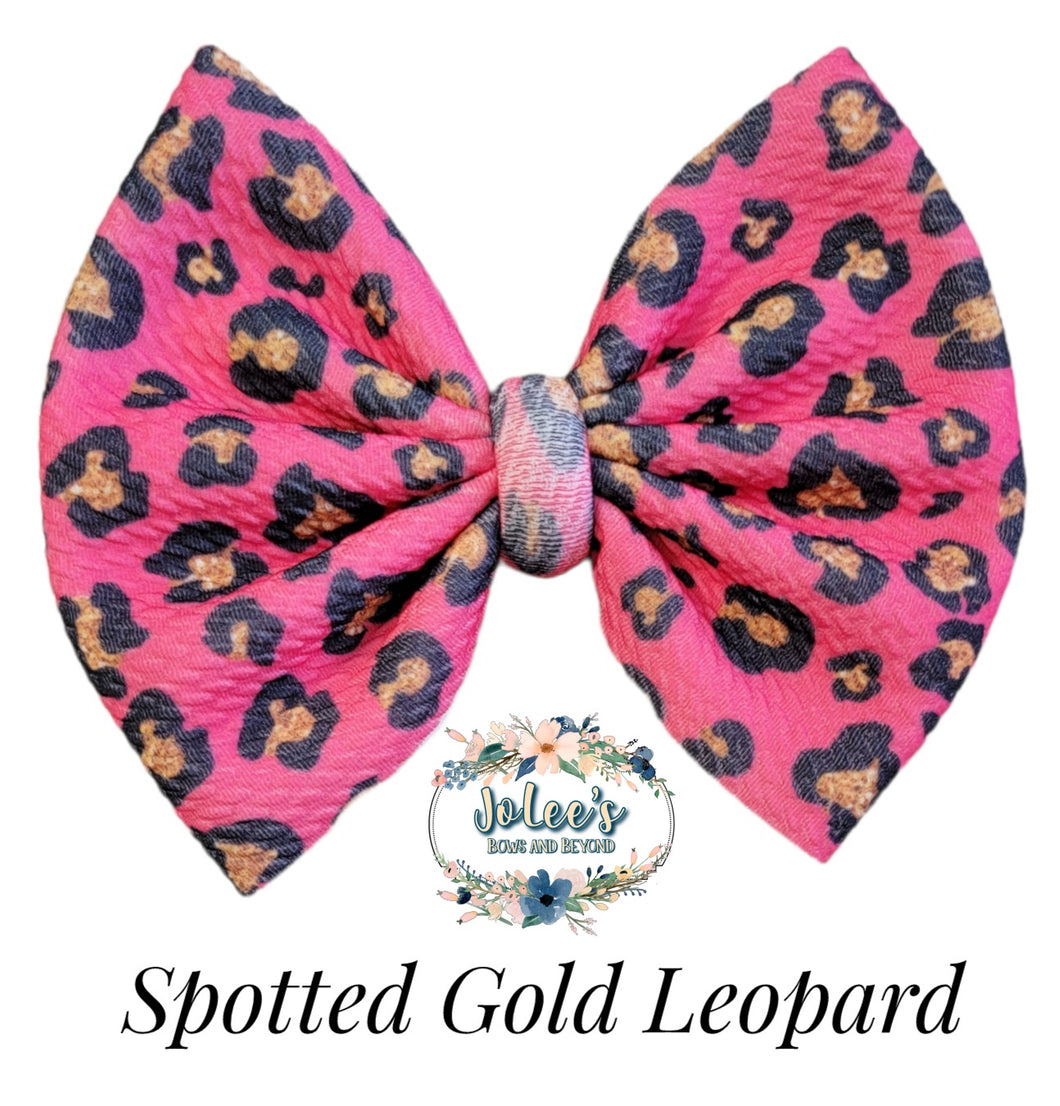 Spotted Gold Leopard