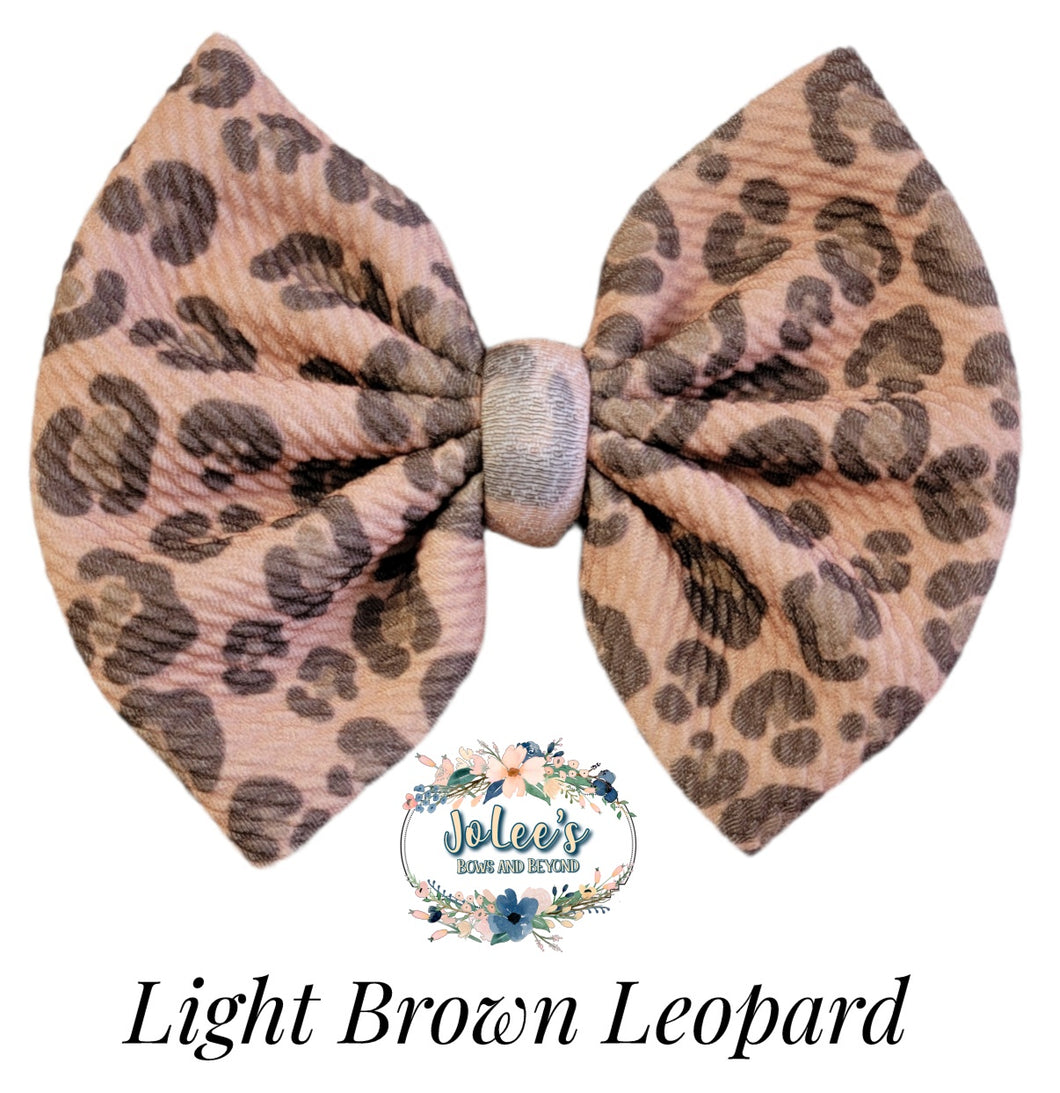 Light Brown Leopard