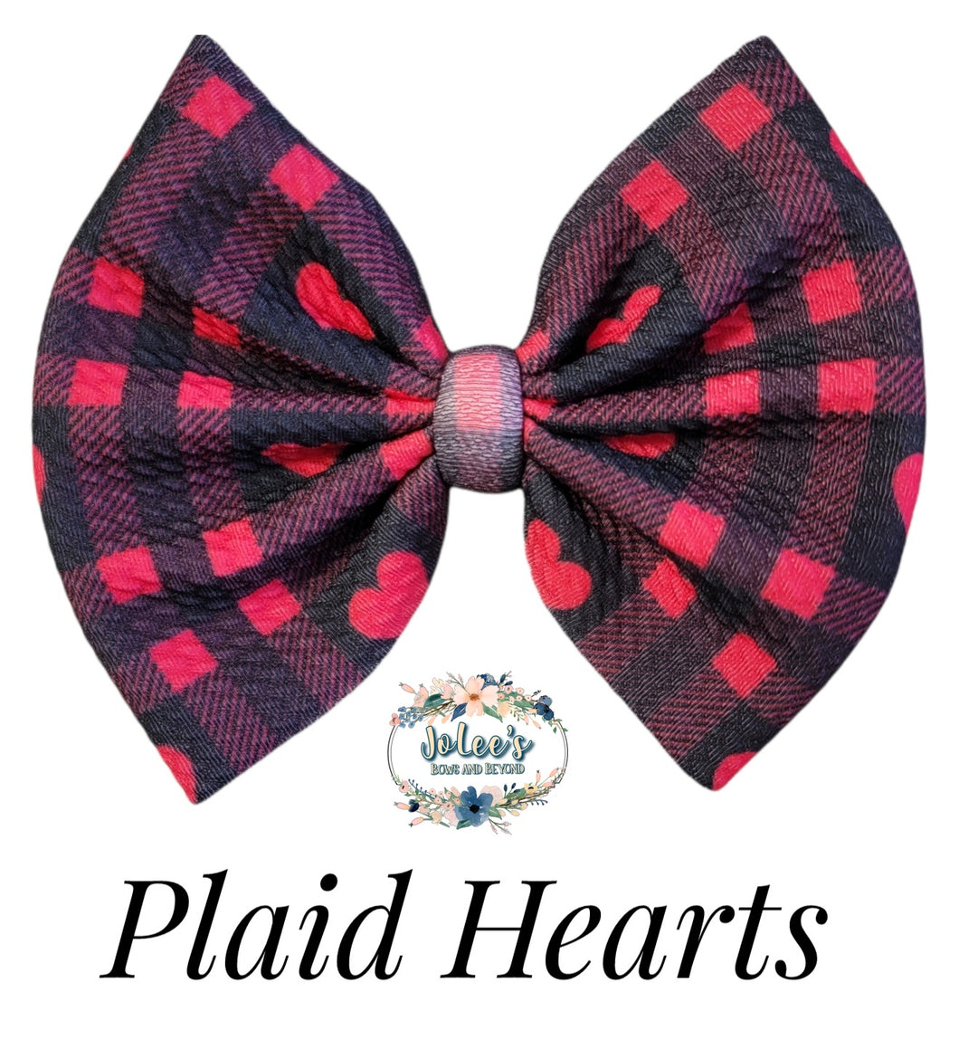 Plaid Hearts