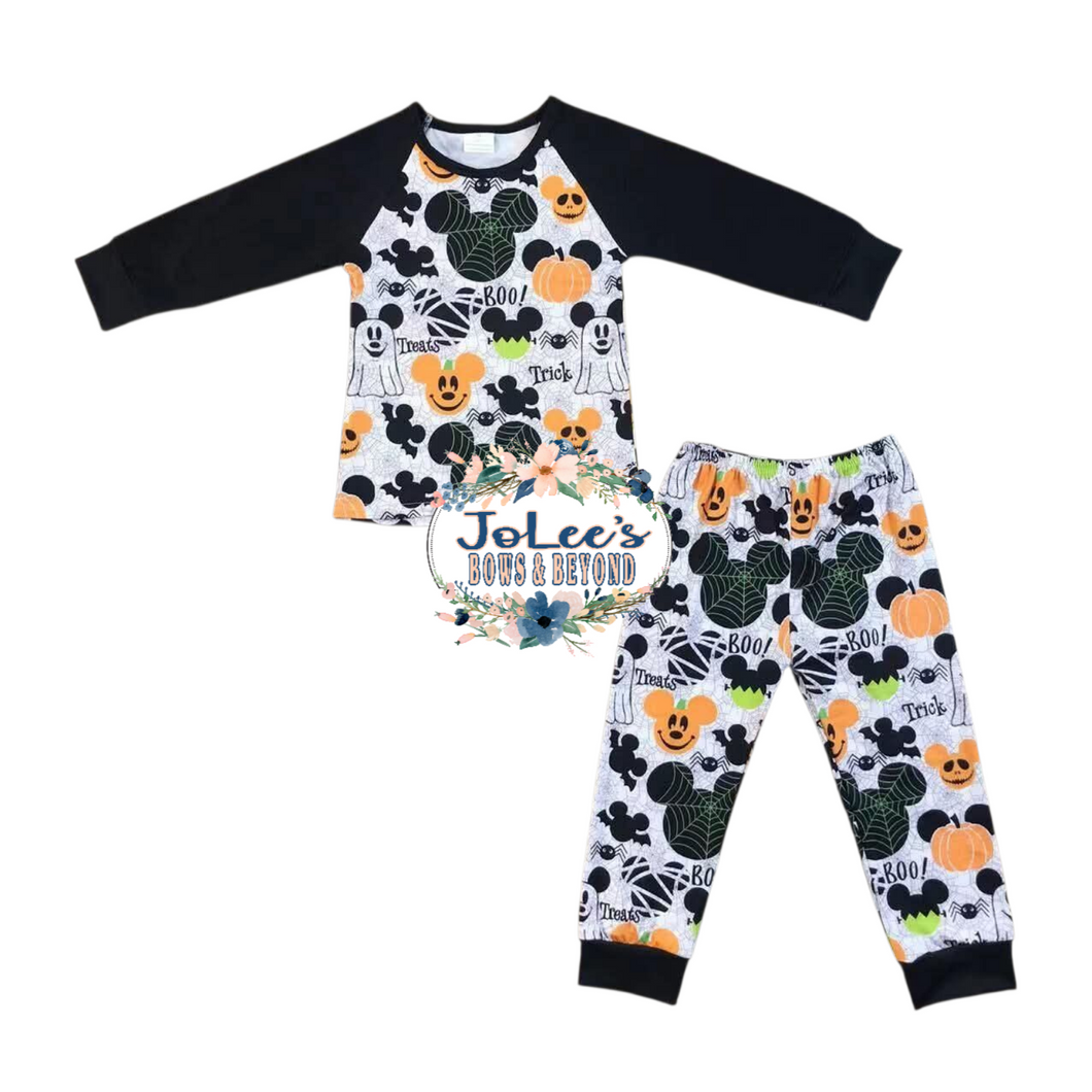 Halloween Trick Treats Pants Set