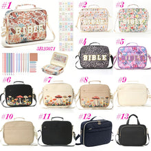 Load image into Gallery viewer, Bible or Book Organizer Tote Bag
