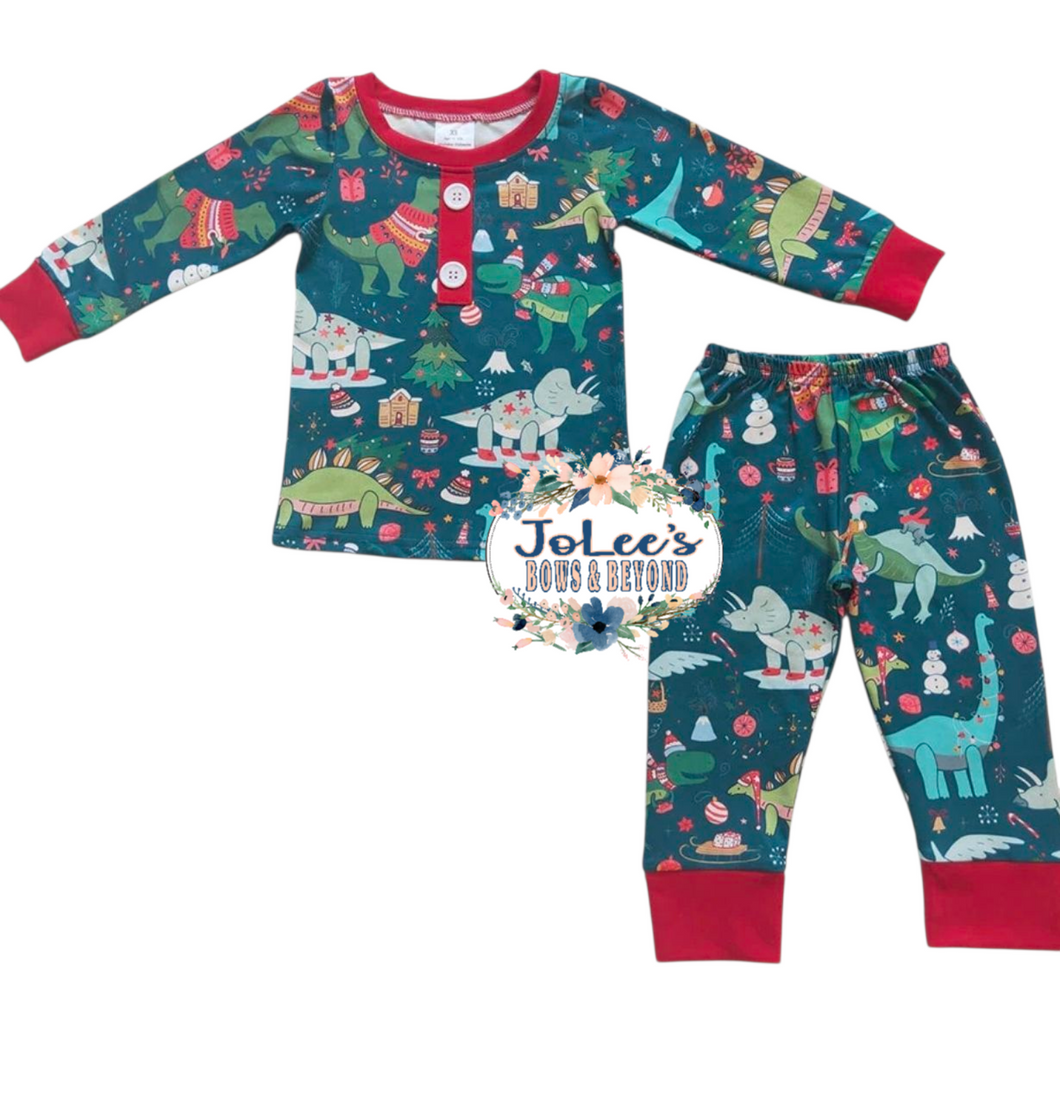 Dino Christmas Set