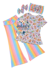 Load image into Gallery viewer, B2S - Pencil/Bow Stripes
