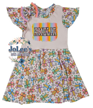 Load image into Gallery viewer, B2S - Pencil/Bow Stripes
