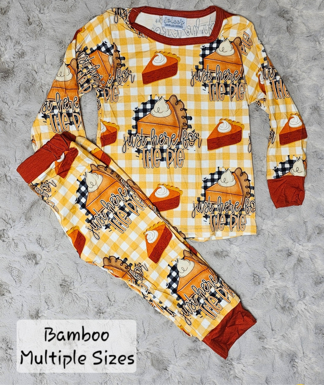 Bamboo Here for the Pie Pants Set