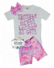 Load image into Gallery viewer, Trouble Never Looked So Cute
