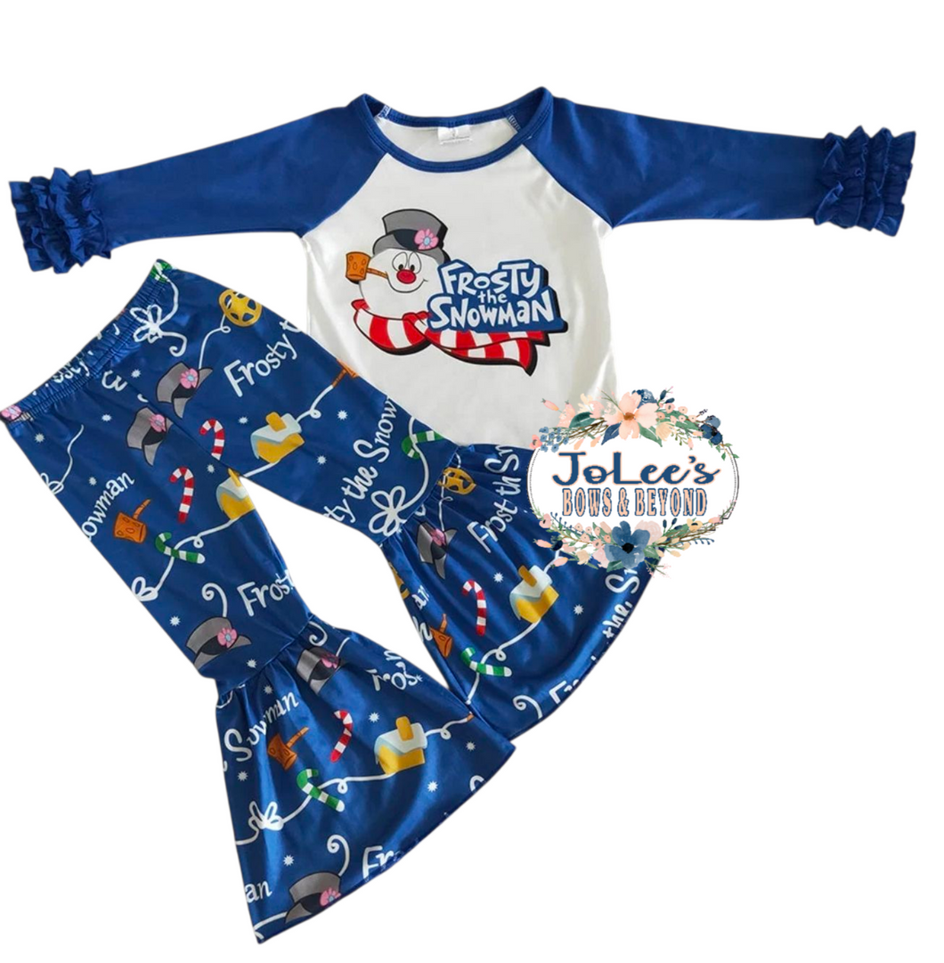 F-rosty the Snowman Bell Set