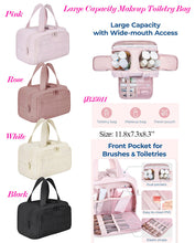 Load image into Gallery viewer, Large Capacity Makeup Toiletry Bag
