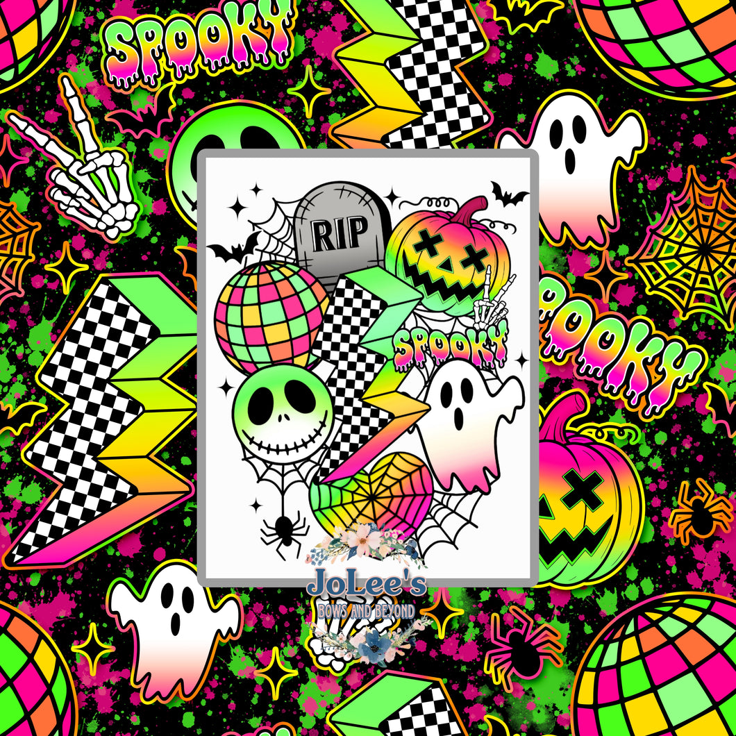 Halloween Spooky Retro