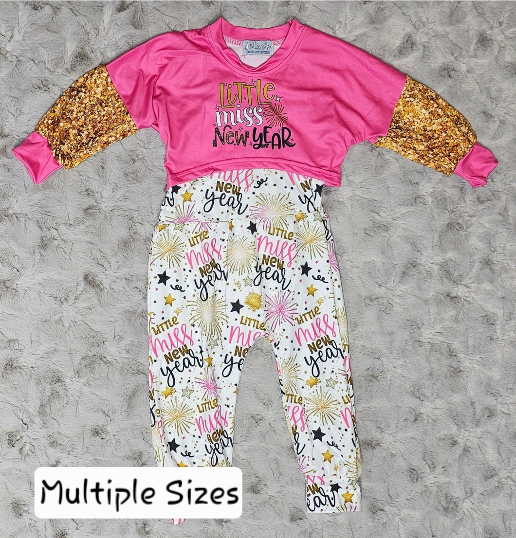 Honey Top & Jumpsuit Little Miss New Years