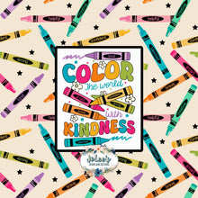 Load image into Gallery viewer, B2S - Crayons Affirmations (Girl)
