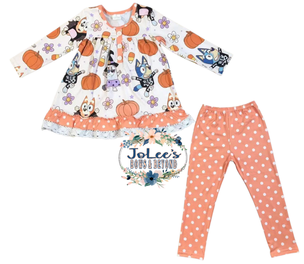 Halloween Dog Pants Set