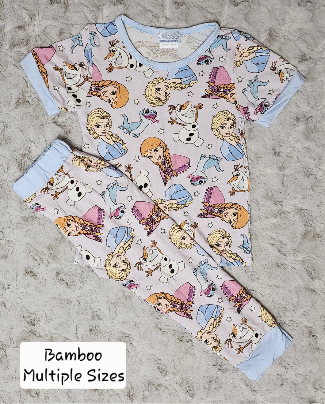 Bamboo Short Sleeve Pants Set